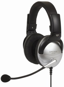 Słuchawki Koss Koss | Ausinės | SB45 | su laidu | Ant ausų uždedamos | Mikrofonas | Noise canceling | Sidabrinis/Juodas 1