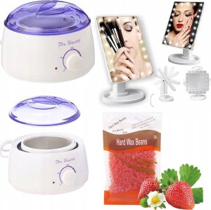 Depilator Rosfix PODGRZEWACZ DO WOSKU DO DEPILACJI + WOSK+ LUSTERKO 1