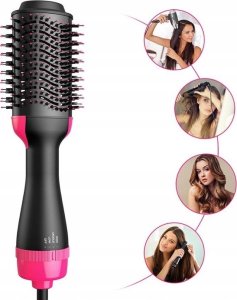 Suszarko-lokówka Rosfix SZCZOTKA SUSZARKA LOKÓWKA 4W1 + SZCZOTKA Z DZIKA 11