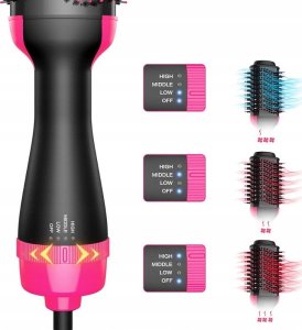 Suszarko-lokówka Rosfix SZCZOTKA SUSZARKA LOKÓWKA 4W1 + SZCZOTKA Z DZIKA 9