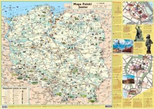 Demart Mapa w tubie: Polska - dla dzieci 1