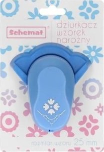 SCHEMAT Dziurkacz ozdobny narożny 25mm kwiatek MIX 1