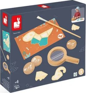 Janod Janod - układanka gra - wykopaliska - dino 2