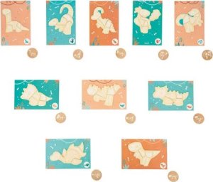 Janod Janod - układanka gra - wykopaliska - dino 5