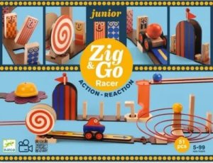 Djeco Djeco - zestaw zig&go 51 element - wyścig 1