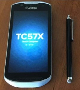 Rysik Zebra Zebra SG-STYLUS-TCX-MTL-03 rysik do PDA Czarny, Srebrny 1