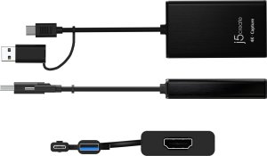 j5create j5create JVA11 karta do przechwytywania video USB 3.2 Gen 1 (3.1 Gen 1) 3