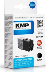 Tusz KMP KMP H176BX - 35 ml - Grosse XXL - Schwarz - kompatibel - Tintenpatrone (Alternative zu: HP 903XL) - fur HP Officejet 6951, 6954, 6962, Officejet Pro 6960, 6961, 6970, 6971, 6974, 6975 1