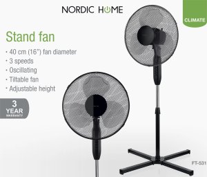 Wentylator Nordic Home Culture Nordic Home Culture Ventiliatorius NHC FT-531 5