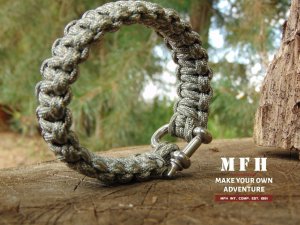 MFH BRANSOLETKA LINA PARACORD  23mm AT-digital   MFH L 3
