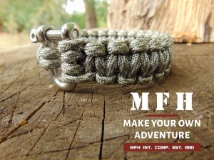 MFH BRANSOLETKA LINA PARACORD  23mm AT-digital   MFH L 5