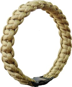 MFH BRANSOLETKA LINA PARACORD  19mm coyote   MFH S 1