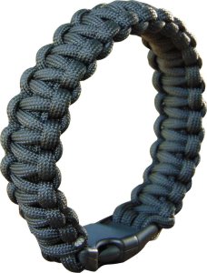 MFH BRANSOLETKA LINA PARACORD 23mm CZARNA MFH S 1