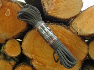 MFH Paracord - MFH  4 mm - 50 FT Lina szara 3