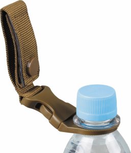 MFH UCHWYT NA BUTELKĘ  DO PLECAKA  PASKA  SYSTEM MOLLE 11