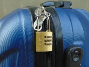 MFH KŁÓDKA NA BAGAŻ Z ZAMKIEM SZYFROWYM 2