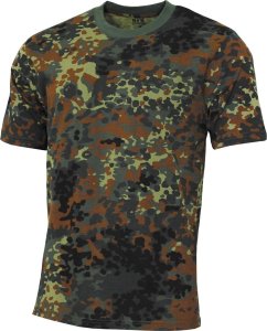 MFH Koszulka US Streetstyle flecktarn 140-145 g S 1