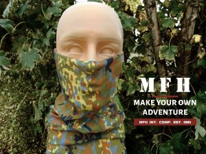 MFH KOMIN CHUSTA TAKTYCZNA WIELOFUNKCYJNA  flecktarn 2