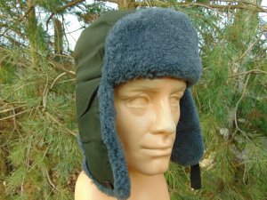 Kurtka męska MFH ORYGINALNA WOJSKOWA USZATKA  CZECHOSŁOWACKA 56 cm 2