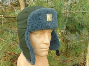 Kurtka męska MFH ORYGINALNA WOJSKOWA USZATKA  CZECHOSŁOWACKA 55 cm 3