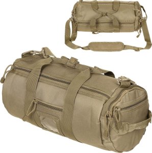 MFH Mała okrągła torba na ramię "Molle" coyote tan 1