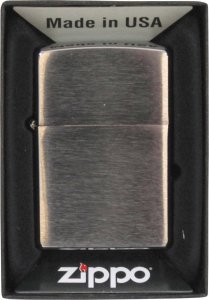 Zippo Zapalniczka Zippo szczotkowany chrom 1