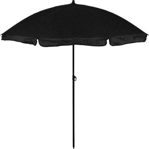 MFH PARASOL CZARNY 180 CM ŚREDNICY 1