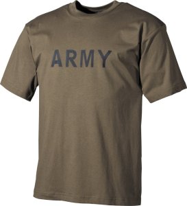 MFH Koszulka US "Army" oliwkowa 170 g XXL 1