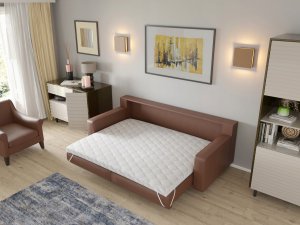 Tompol Topper Visco 120 x 190 materac masujący nawierzchniowy o grubości 8 cm 5
