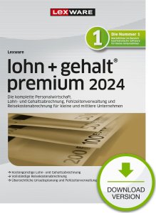 Program Lexware Lexware lohn+gehalt premium 2023 Księgowość 1 x licencja 1 lat(a) 1