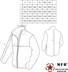 Kurtka męska MFH Kurtka polowa ACU Rip Stop digital woodland M 3