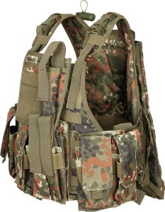 MFH KAMIZELKA  US "Ranger" div. Taschen flectarn 1