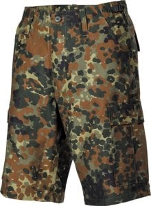 MFH Spodnie US Bermuda BDU flecktarn M 1