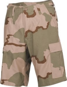 MFH Spodnie US Bermuda BDU 3 Farben desert XS 1