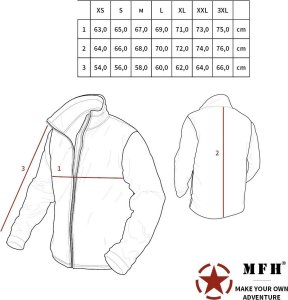 Kurtka męska MFH Kurtka Pilotka US CWU Pilotka Ciepła M 3
