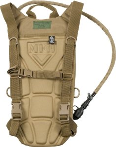 Plecak turystyczny MFH Plecak hydracyjny z pokrowcem TPU "Extreme" 2,5 l coyote tan 2