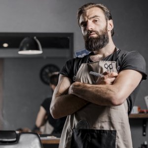 Retoo SZCZOTKA KARTACZ DO BRODY WŁOSÓW ZAROSTU DREWNO 9