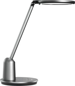 Lampa stołowa Signify Philips Einstein Tischleuchte grau 630lm TouchDimmer 1