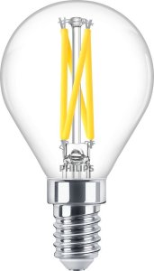 Signify Philips LED classic WarmGlow Tropfenlampe 25W E14 Klar dimmbar 1