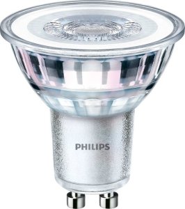 Signify Philips LED classic Lampe 50W GU10 Warmweiß 355lm Silber 2er P 2