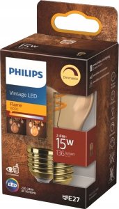 Signify Philips LED Lampe Vintage Tropfen 15W E27 Gold 1er P 1