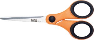 Bahco Bahco Gėlininko žirklutės visiems pagrindiniams darbams floristikoje. 8 cm ašmenys turi mini įpjovas. Nerūdijančio plieno ašmenys. Puikiai kerpa gėles, kartoną, netgi minkštą vielutę. Bendras ilgis 200 mm. 2