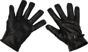 MFH Skórzane rękawice czarne niemieckiej firmy MFH XL 1
