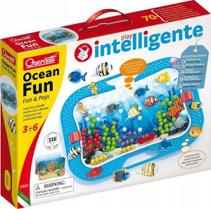 Quercetti QUERCETTI rinkinys OCEAN FUN FISH & PEGS, 00969 1