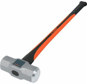 Truper Kūjis aštuonkampe dviguba galva. 91cm ilgis, 4500g svoris. Stiklo plastiko rankena Truper® 1
