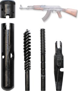 Demobil Wojskowy zestaw do czyszczenia karabinu AK 47 1