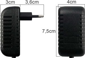 Zasilacz Retoo ZASILACZ 12V 2A WTYK DC 5,5 x 2,1MM WTYCZKOWY 16