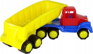 Hemar Duży Samochód z Naczepą 45cm Żółty 2