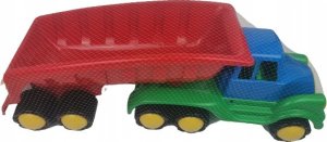 Hemar Duży Samochód z Naczepą 45cm Żółty 7