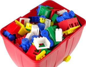 Hemar Kuferek Duży z Kolorowymi Klockami K2 280 Elementów 3